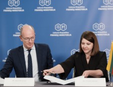 Lietuva su ERPB pasirašė susitarimą, kuriuo Ukrainai skiriamas 1 mln. eurų