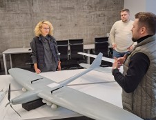 A. Armonaitė ir Ukrainos dronų gamintojai aptarė bendradarbiavimą su Lietuvos įmonėmis