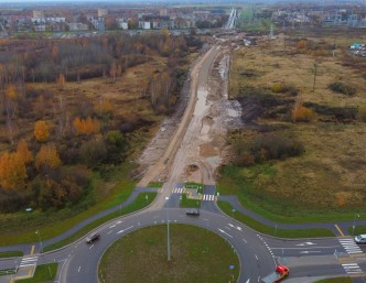 Šiauliuose atnaujinama tranzitiniam eismui svarbių gatvių infrastruktūra